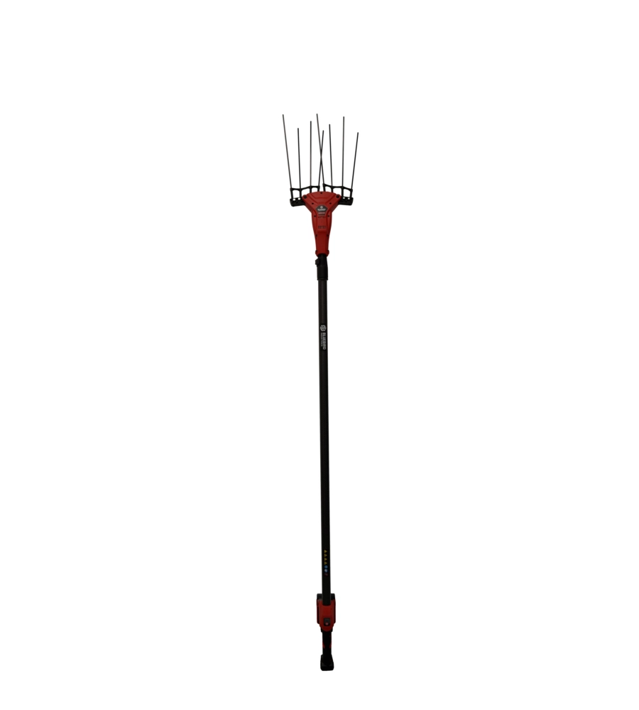 Abbacchiatore olive a batteria Blue Bird "Olimpo 23-56 AT" movimento oscillatorio laterale asta telescopica 2,2-3,1 m batteria non inclusa